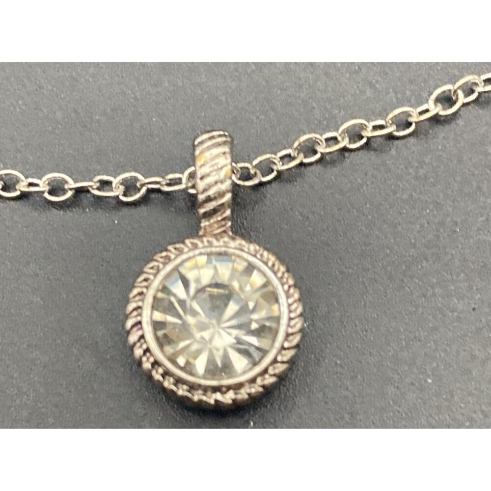 Vtg Roman RMN Necklace Interchangeable 7 Pendant Green Purple Yellow Pink Box - Picture 5 of 13